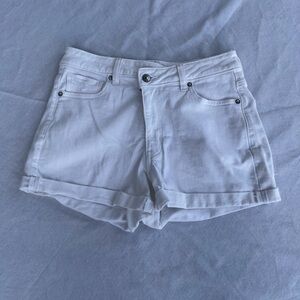 American Eagle Outfitters White Jean Shorts